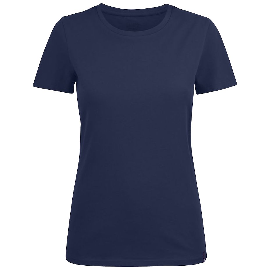 картинка Футболка женская Ladies American U, темно-синяя от магазина