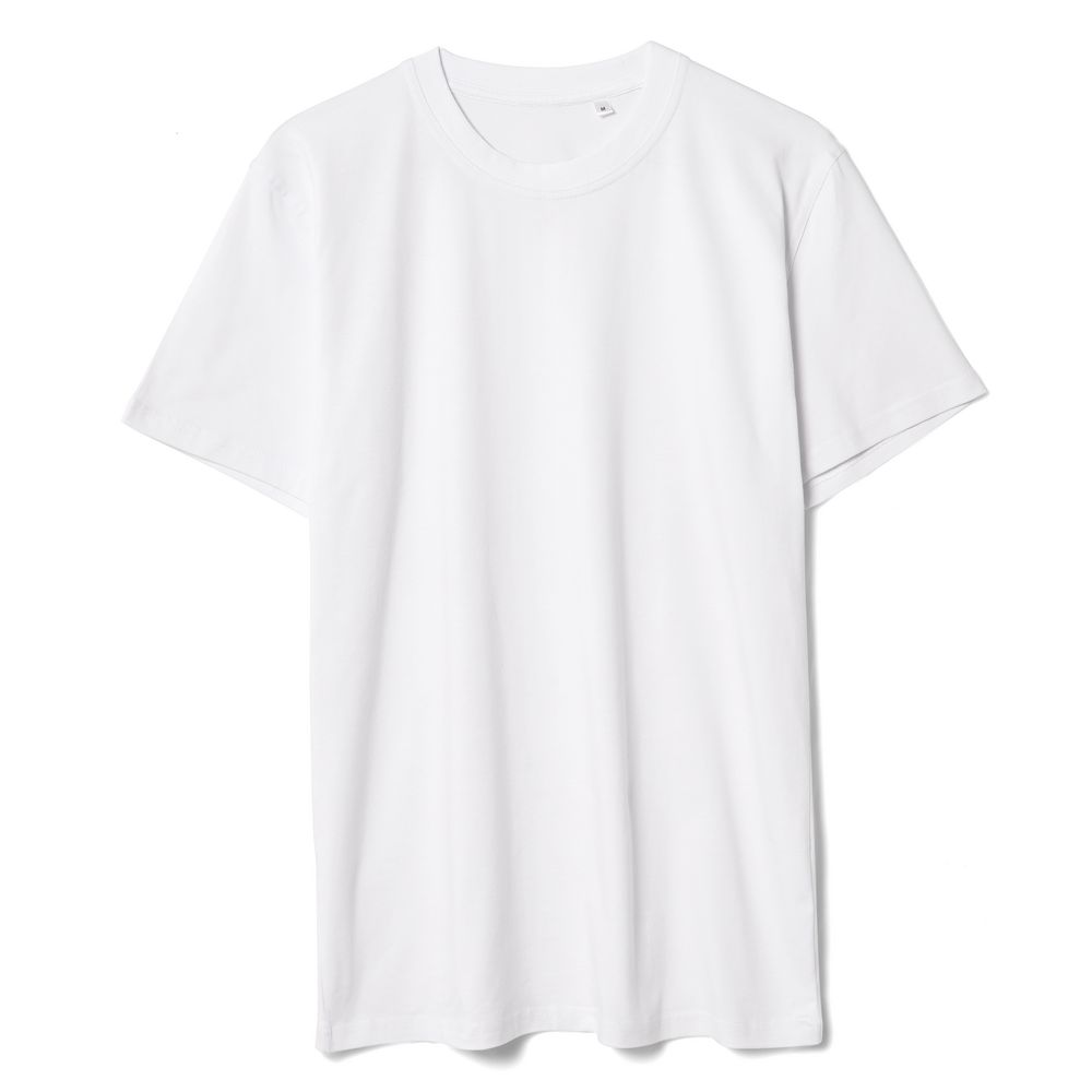 картинка Футболка мужская T-bolka Stretch, белая от магазина