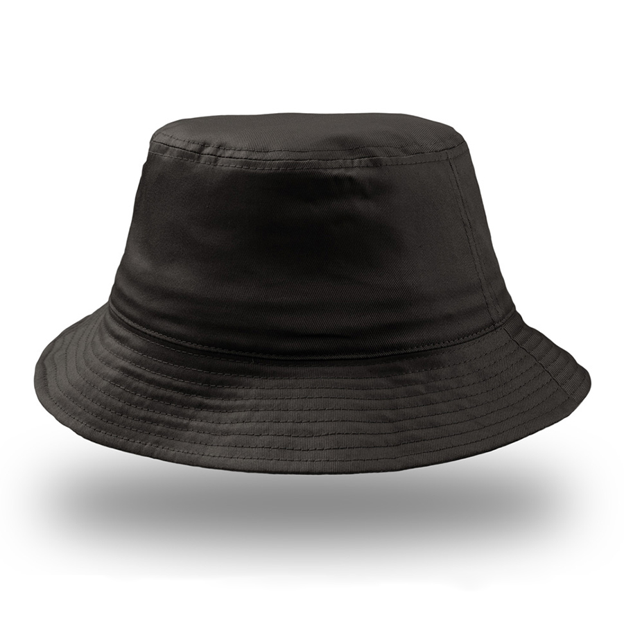 картинка Панама BUCKET COTTON, черный, 100% хлопок, 180 г/м2 от магазина