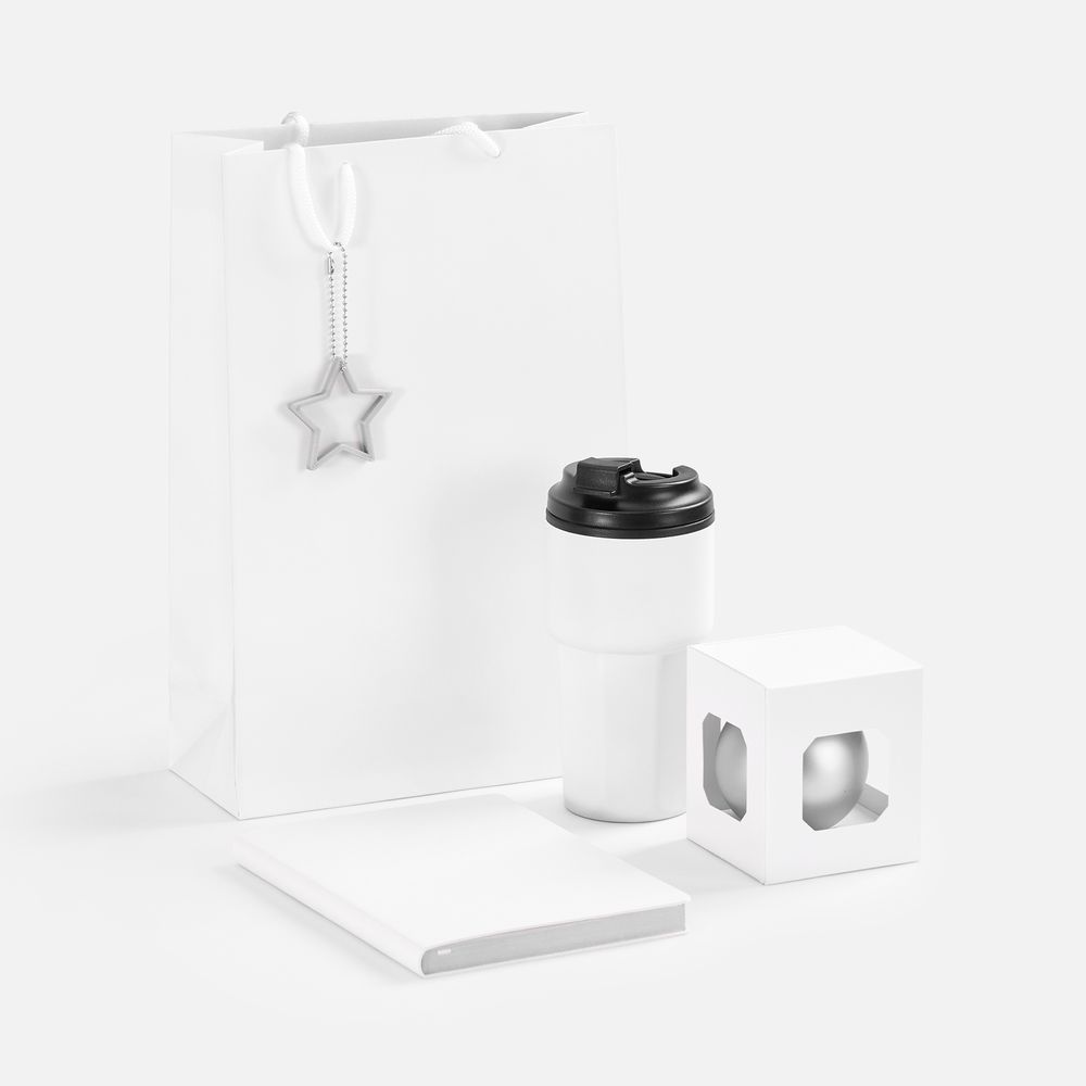 картинка Набор Astrela, белый с серебристым от магазина