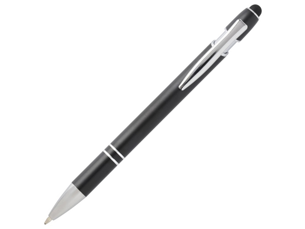 картинка Ручка шариковая с серебристой отделкой Kish от магазина