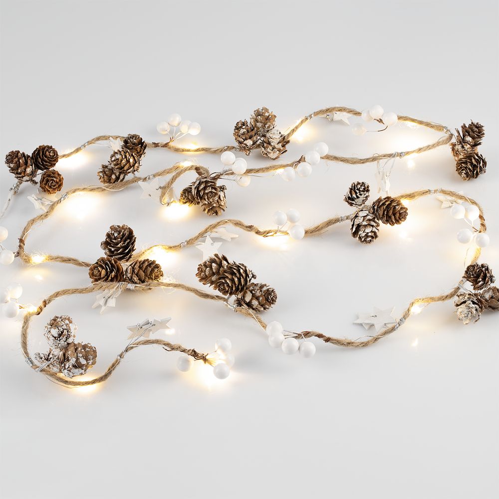 картинка Светодиодная гирлянда Cones and Berries от магазина