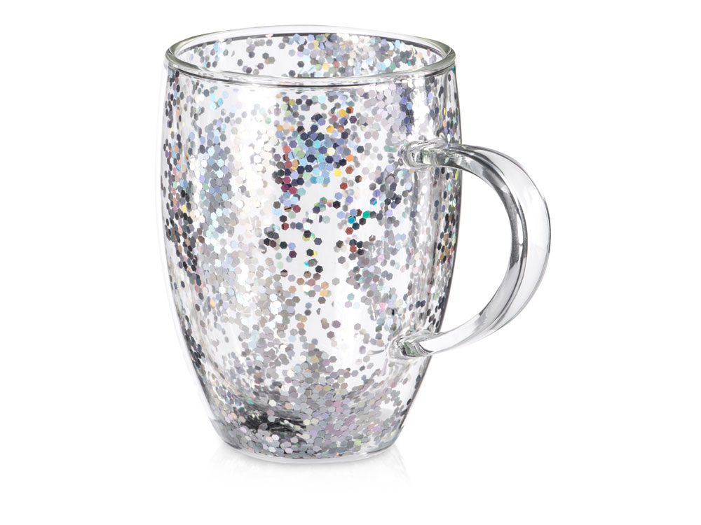 картинка Кружка с двойными стенками с блестками Festival от магазина