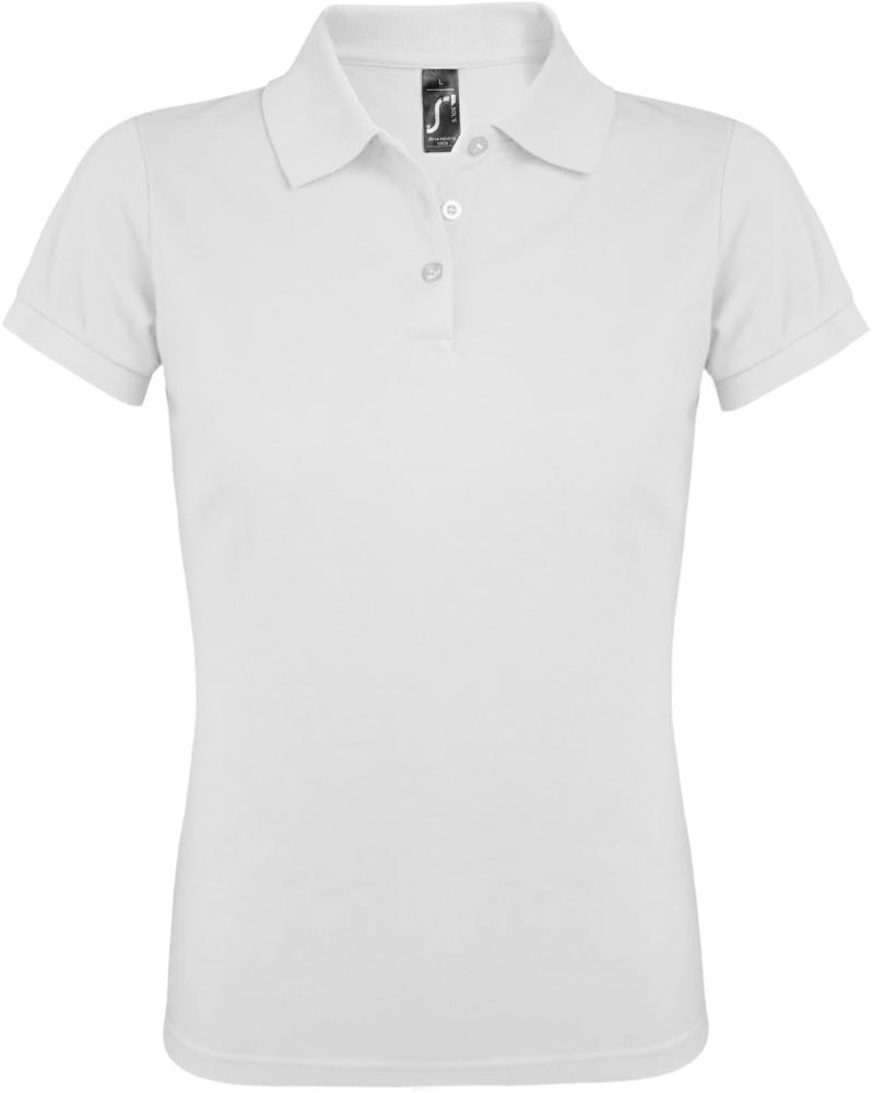 картинка Рубашка поло женская Prime Women 200 белая от магазина