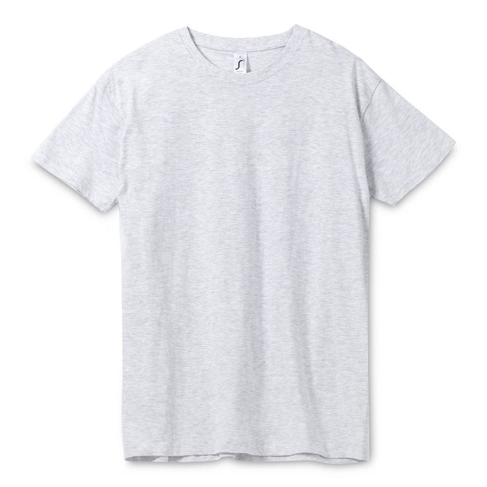картинка Футболка унисекс Regent 150, светло-серый меланж от магазина