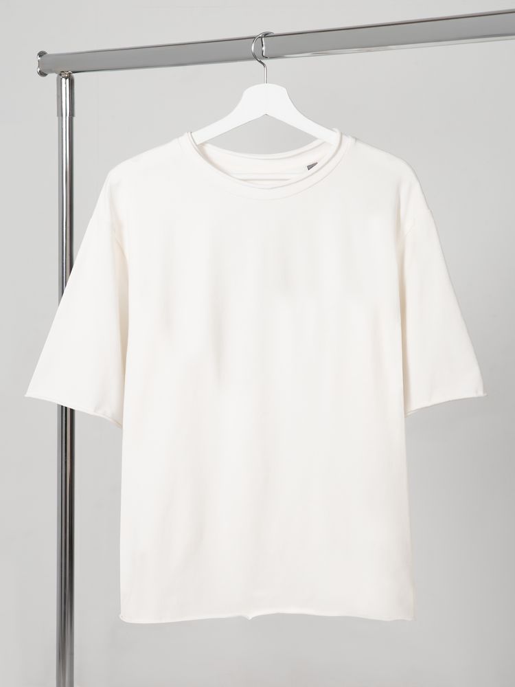 картинка Футболка оверсайз Vozduh 2.0, кремовая от магазина