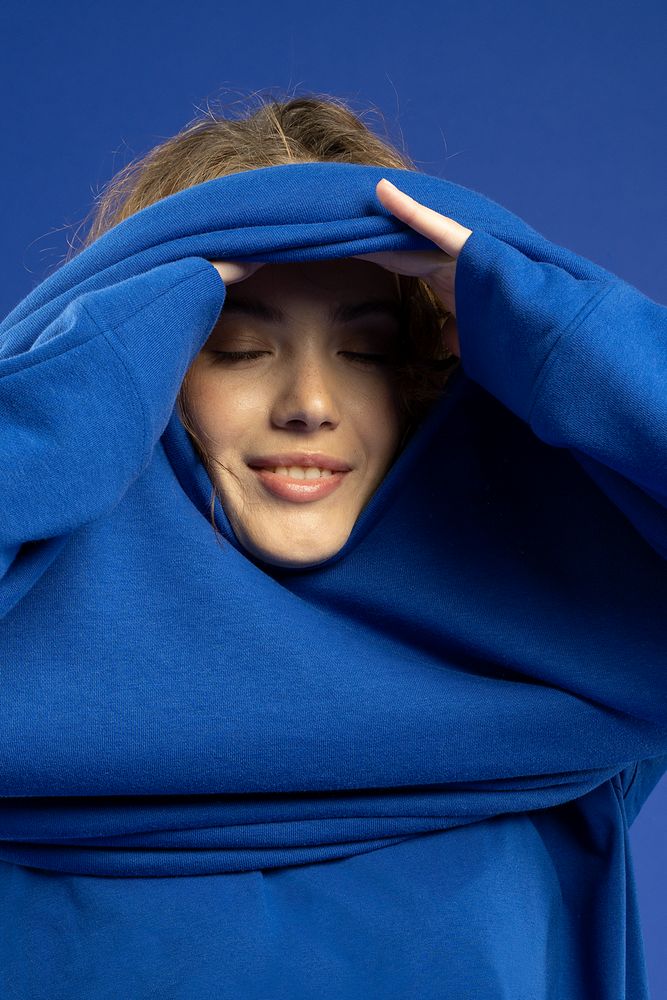 картинка Свитшот унисекс S1, синий от магазина