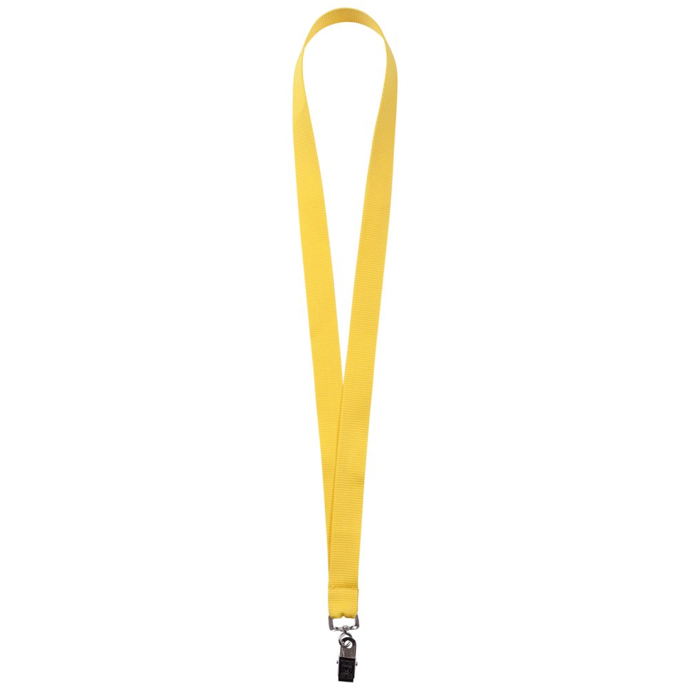 картинка Лента для бейджа Neckband, желтая от магазина