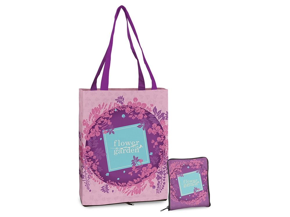 картинка Складная сумка для шопинга с возможностью полноцветной печати от магазина