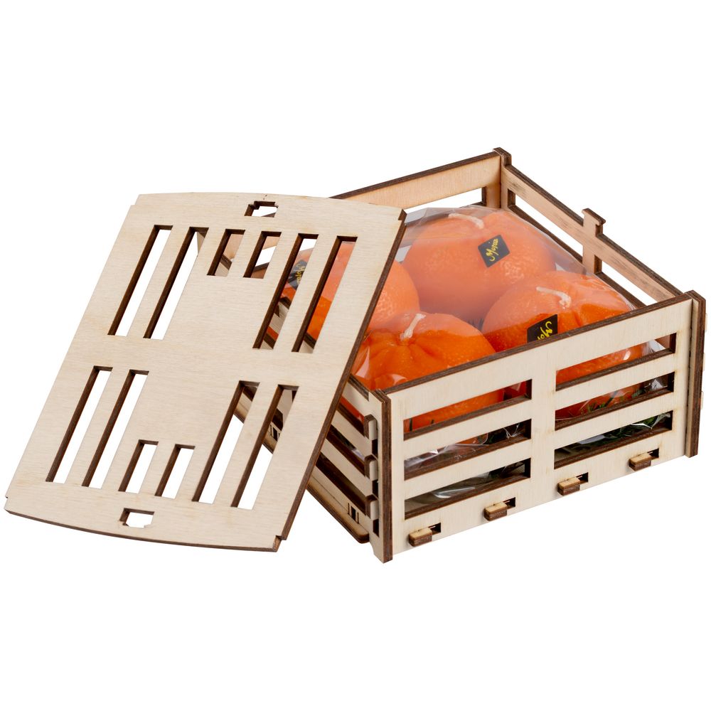 картинка Свеча «Ящик мандаринов» от магазина