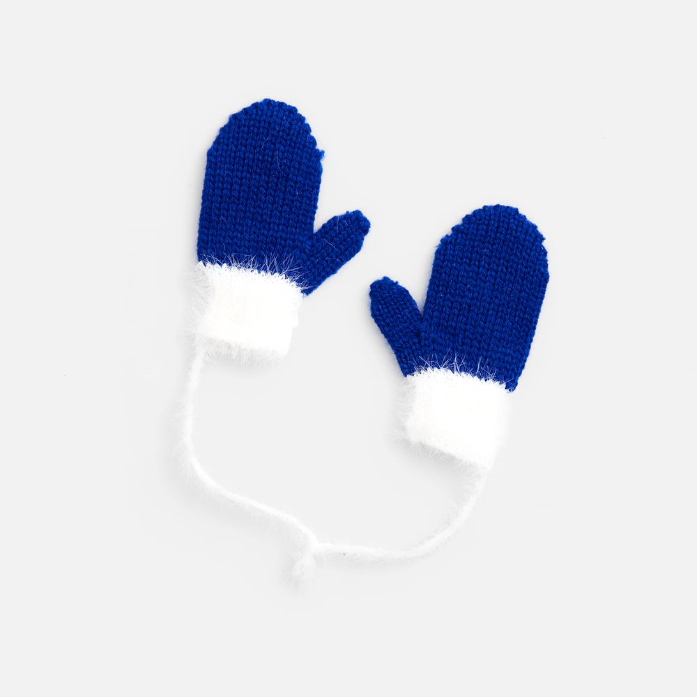 картинка Подвеска на елку «Вьюшка», варежки, синяя от магазина