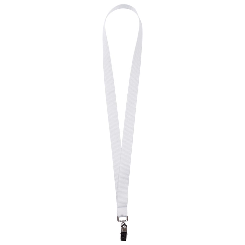 картинка Лента для бейджа Neckband, белая от магазина