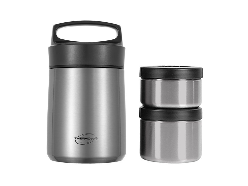 картинка Термос с двумя контейнерами THERMOcafe TCLB-1480SY, 1480 мл от магазина