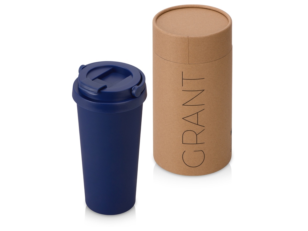 картинка Вакуумная термокружка Grant, soft-touch, тубус от магазина