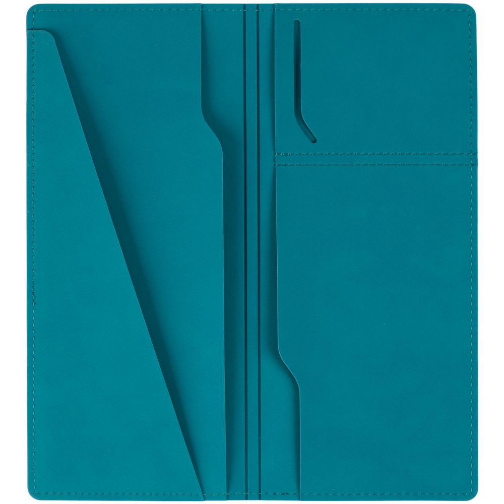 картинка Дорожный органайзер Nubuk, бирюзовый от магазина