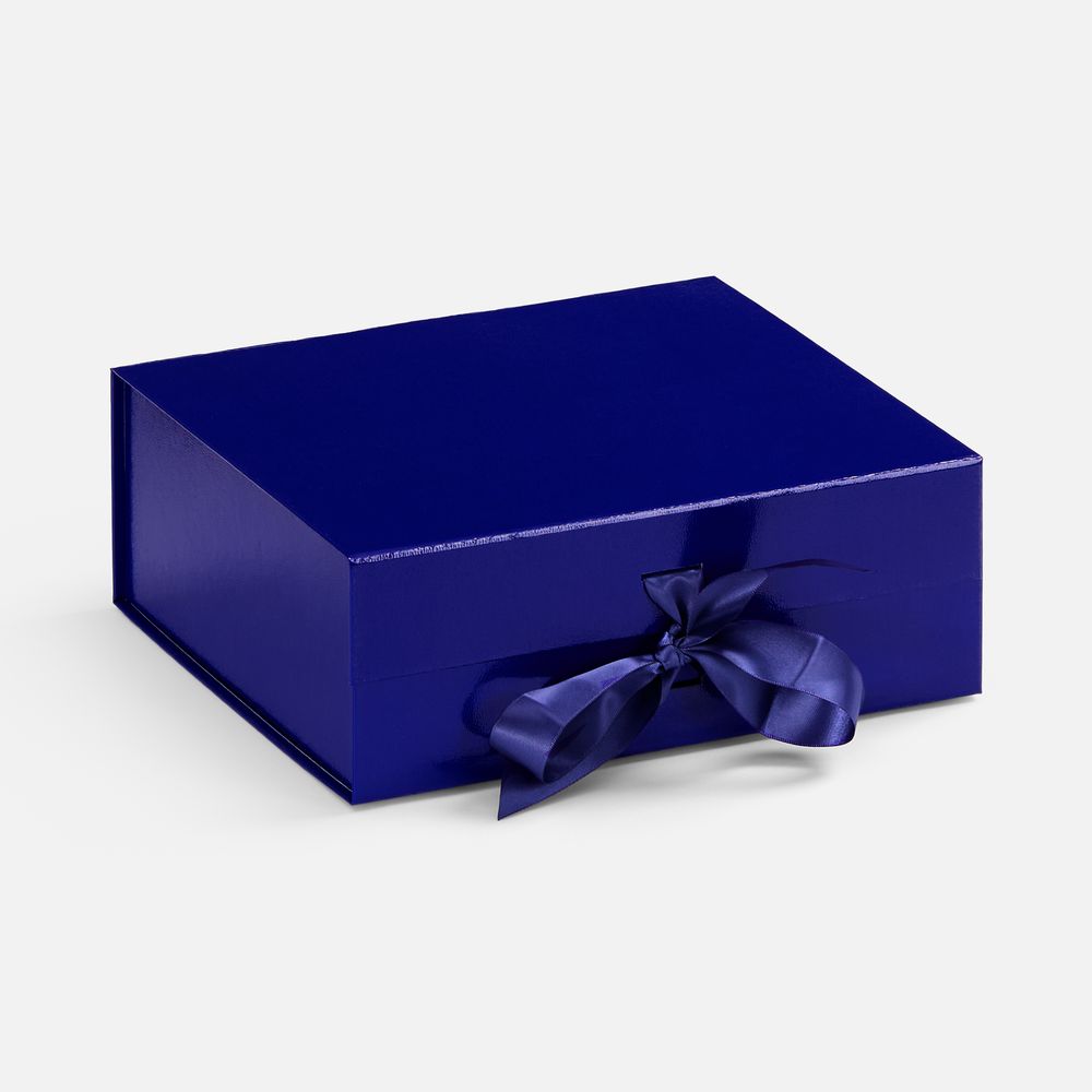 картинка Коробка складная Rusetti, M, синяя от магазина