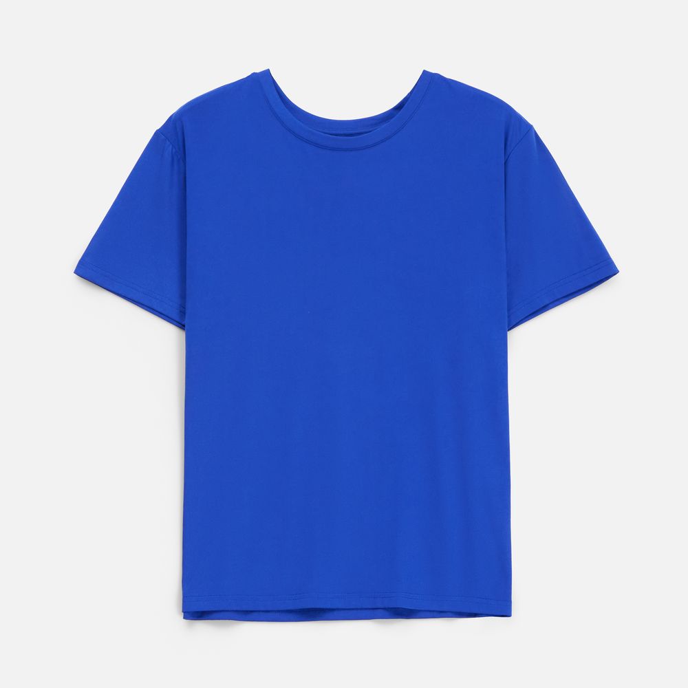 картинка Футболка унисекс Senti, ярко-синяя от магазина