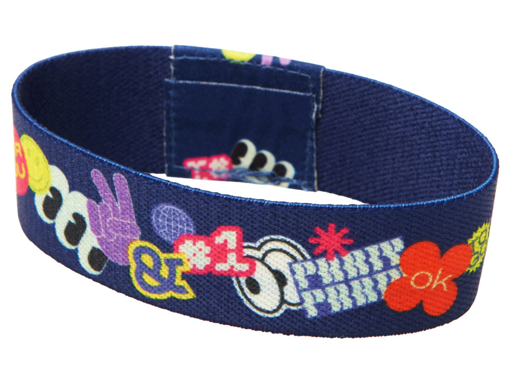 картинка Эластичный браслет с возможностью полноцветной печати от магазина