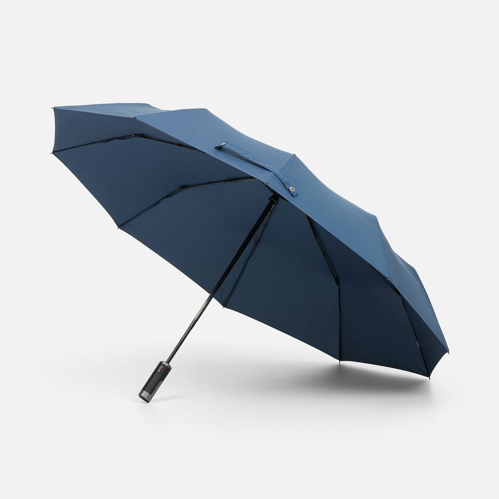картинка Зонт складной Regenfall, темно-синий от магазина