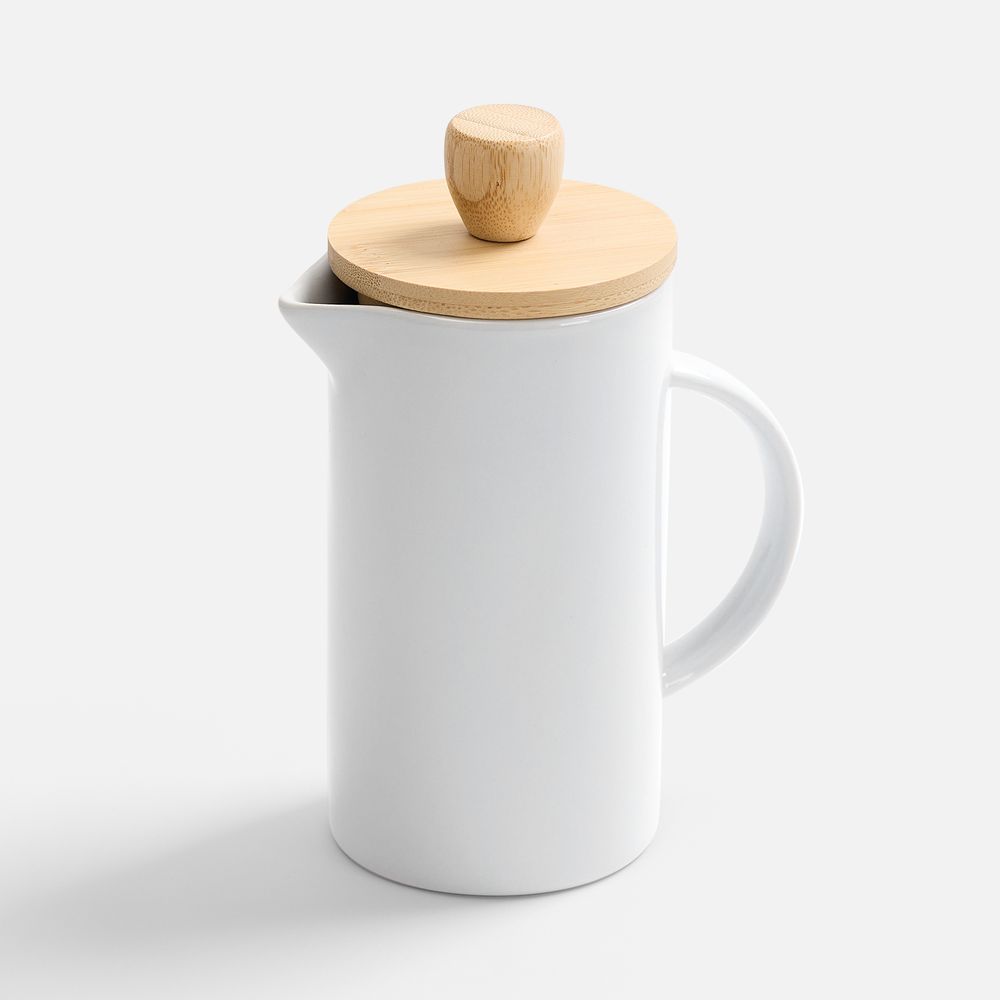 картинка Френч-пресс Ceramero, белый от магазина