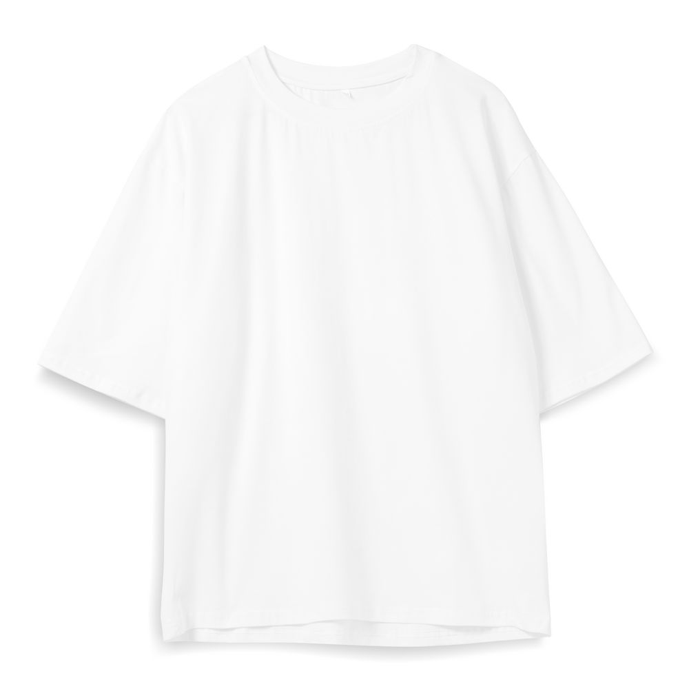 картинка Футболка оверсайз унисекс Base Space, белая от магазина