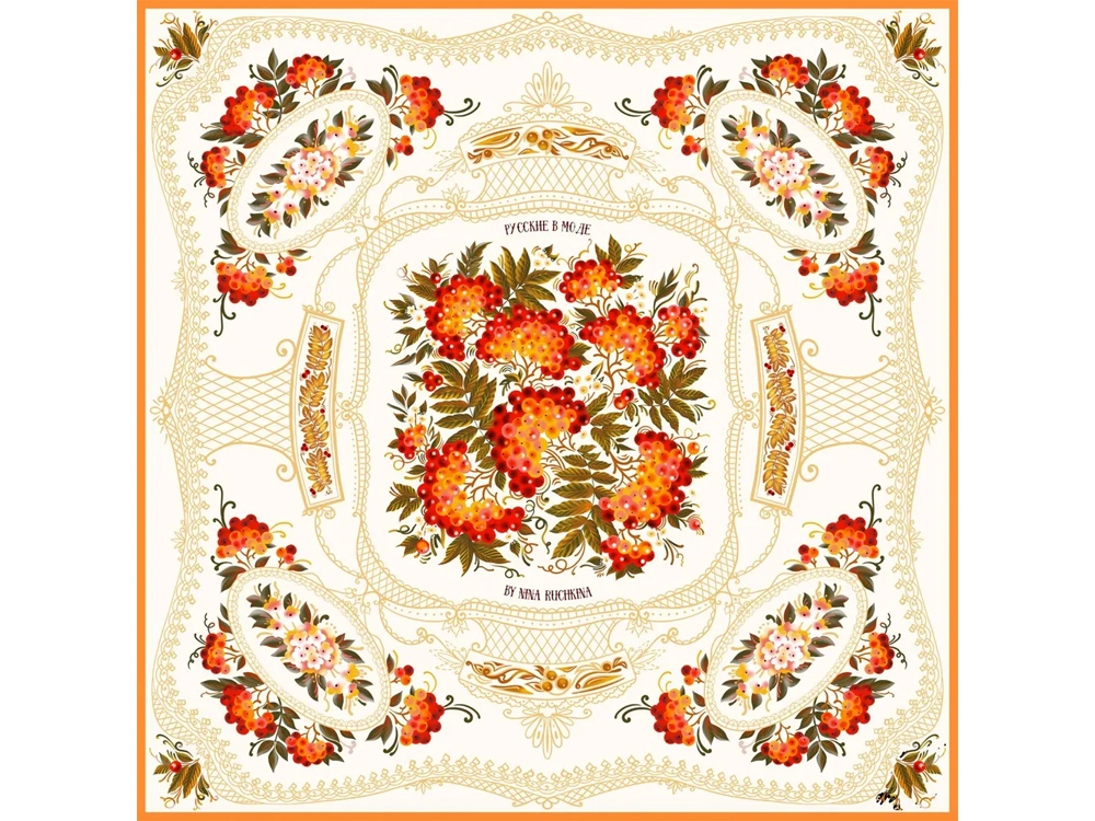 картинка Платок Тагильский поднос от магазина