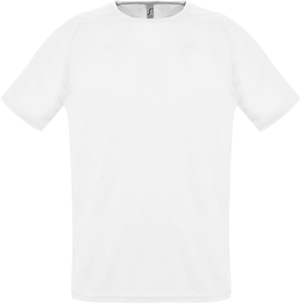картинка Футболка унисекс Sporty 140, белая от магазина