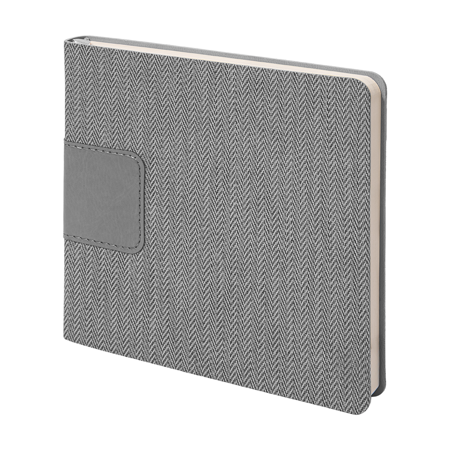 картинка Ежедневник недатированный Scotty, А5-,  серый, кремовый блок, без обреза от магазина