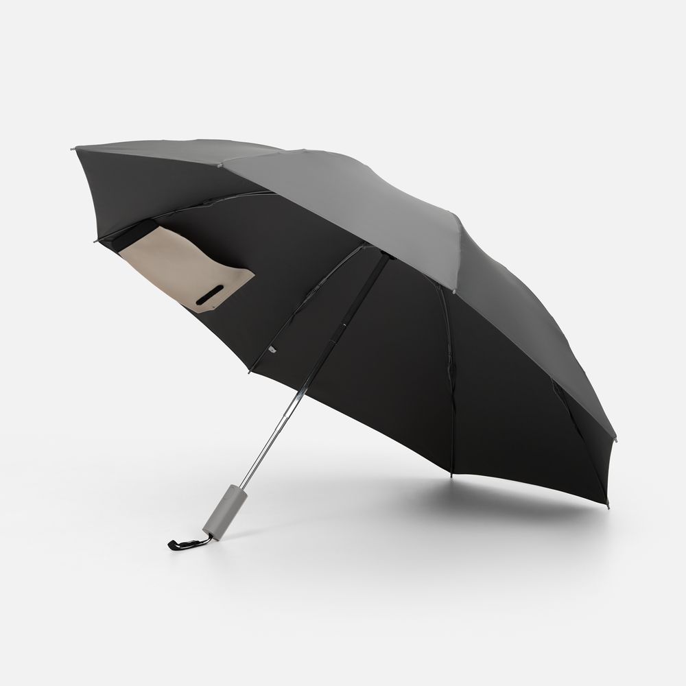 картинка Зонт обратного сложения Easyroll, серый от магазина