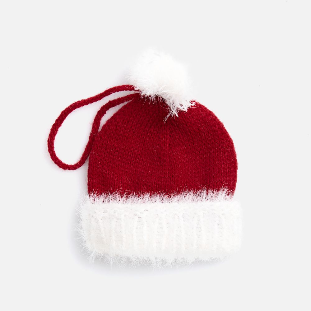 картинка Подвеска на елку «Вьюшка», шапочка, красная от магазина