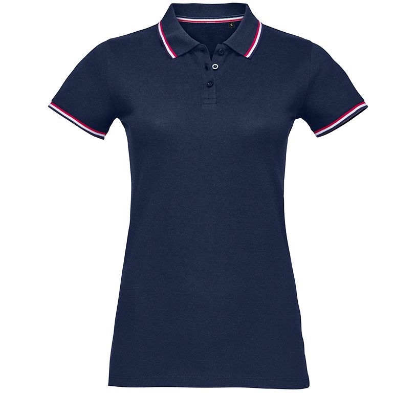 картинка Рубашка поло женская Prestige Women, темно-синяя от магазина