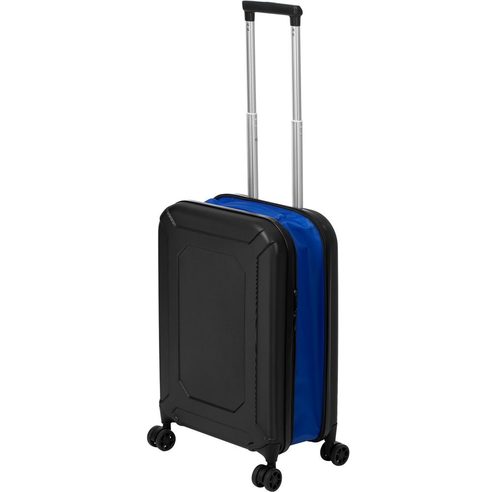 картинка Чемодан Platta, черный с синим от магазина