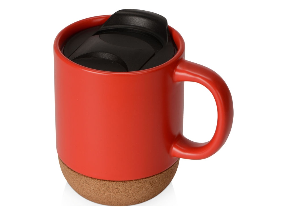 картинка Кружка с пробковым дном и крышкой Denpasar от магазина