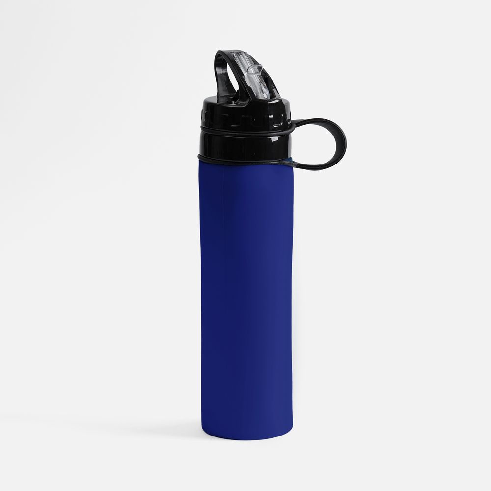 картинка Складная бутылка для воды Langfossen, синяя от магазина