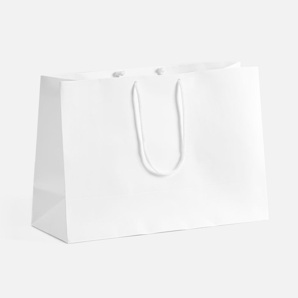 картинка Пакет бумажный Lami Tote M, белый от магазина